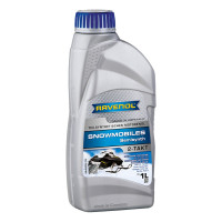 2T кар көчкү мотоциклдери үчүн май RAVENOL Snowmobiles Teilsynth 2-Takt