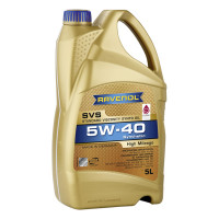 Мотор майы RAVENOL SVS 5W-40 чоң жүрүшү бар автоунаалар үчүн